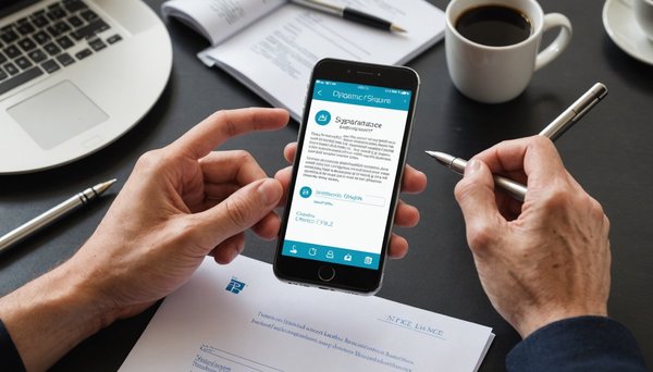 Les enjeux de la signature électronique sur smartphone